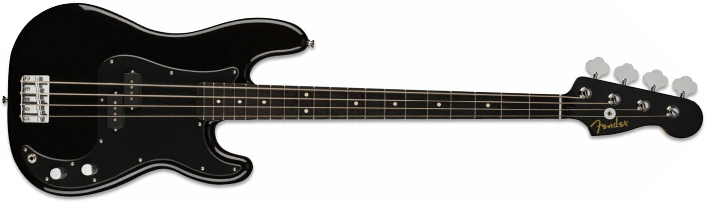 Fender Precision Bass Player Ltd Mex Eb - Black - Basse Électrique Solid Body - Main picture