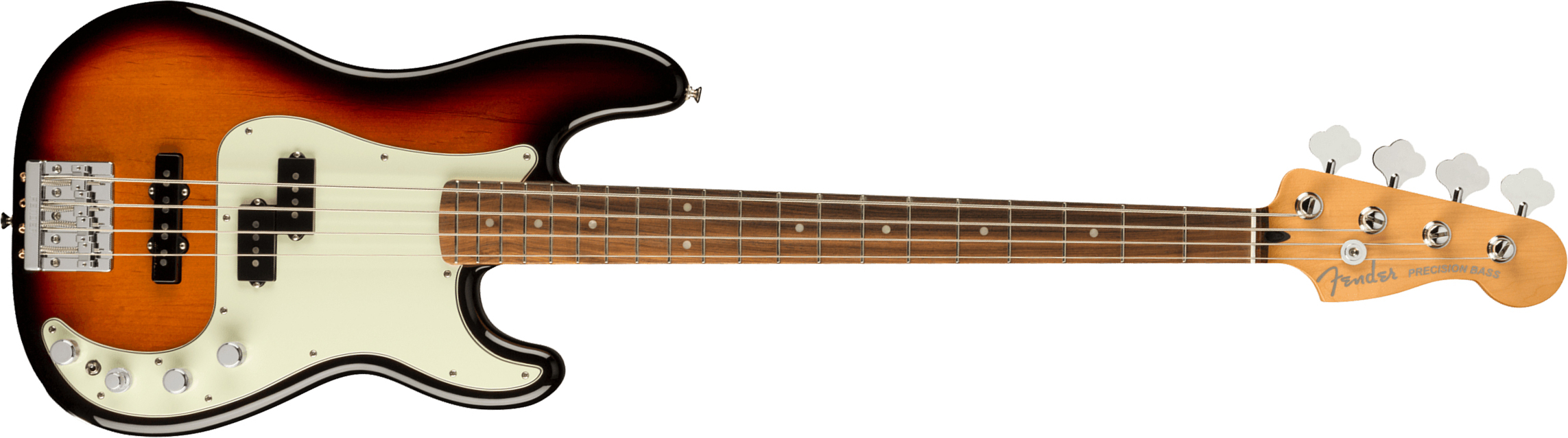 Fender Precision Bass Player Plus Mex Active Pf - 3-color Sunburst - Basse Électrique Solid Body - Main picture
