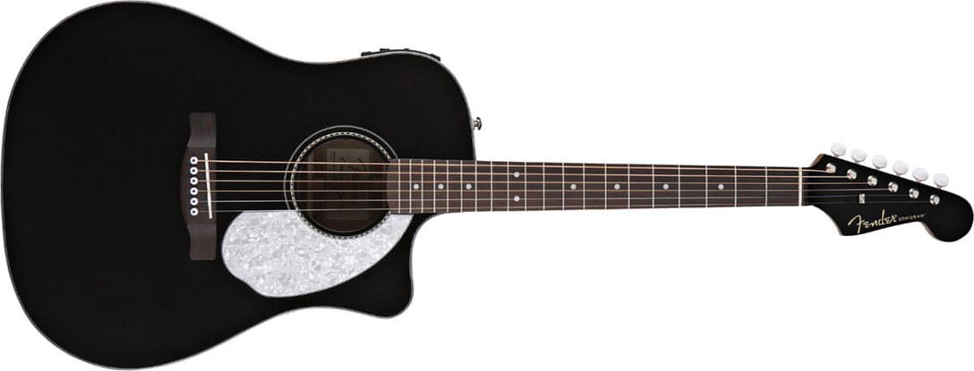 Fender Sonoran Sce Redesigned 2012 Black - Guitare Acoustique - Main picture