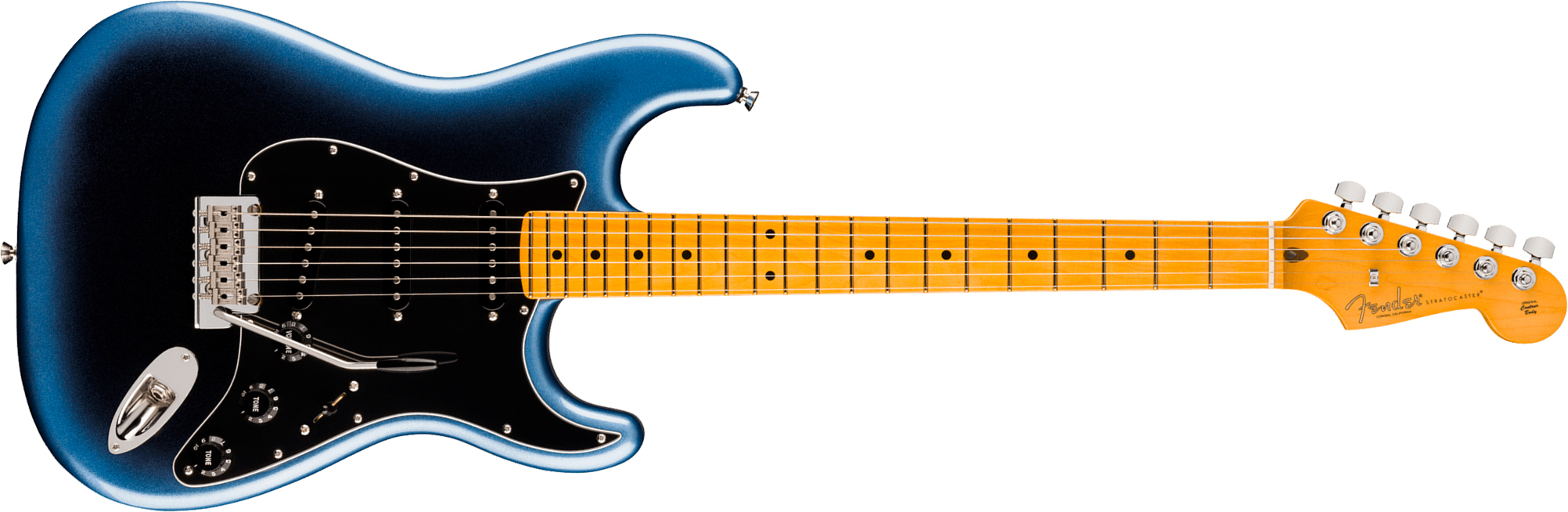 Fender Strat American Pro. Usa  3s Trem Mn - Dark Night - Guitare Électrique Forme Str - Main picture