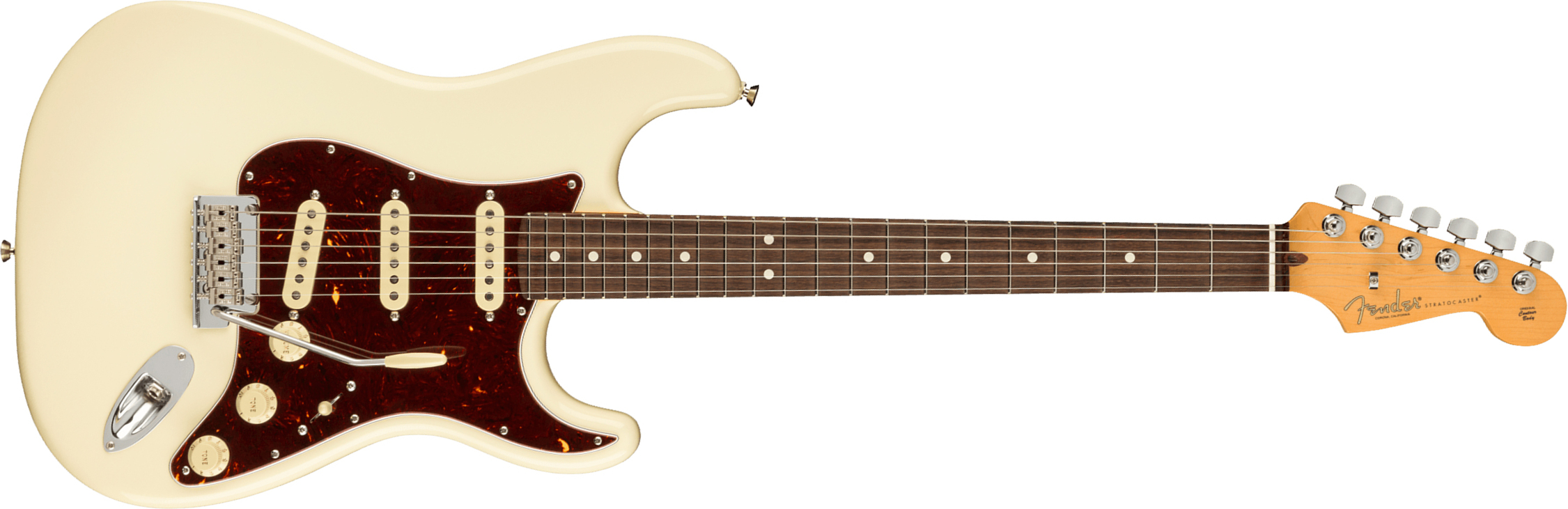 Fender Strat American Professional Ii Usa Rw - Olympic White - Guitare Électrique Forme Str - Main picture