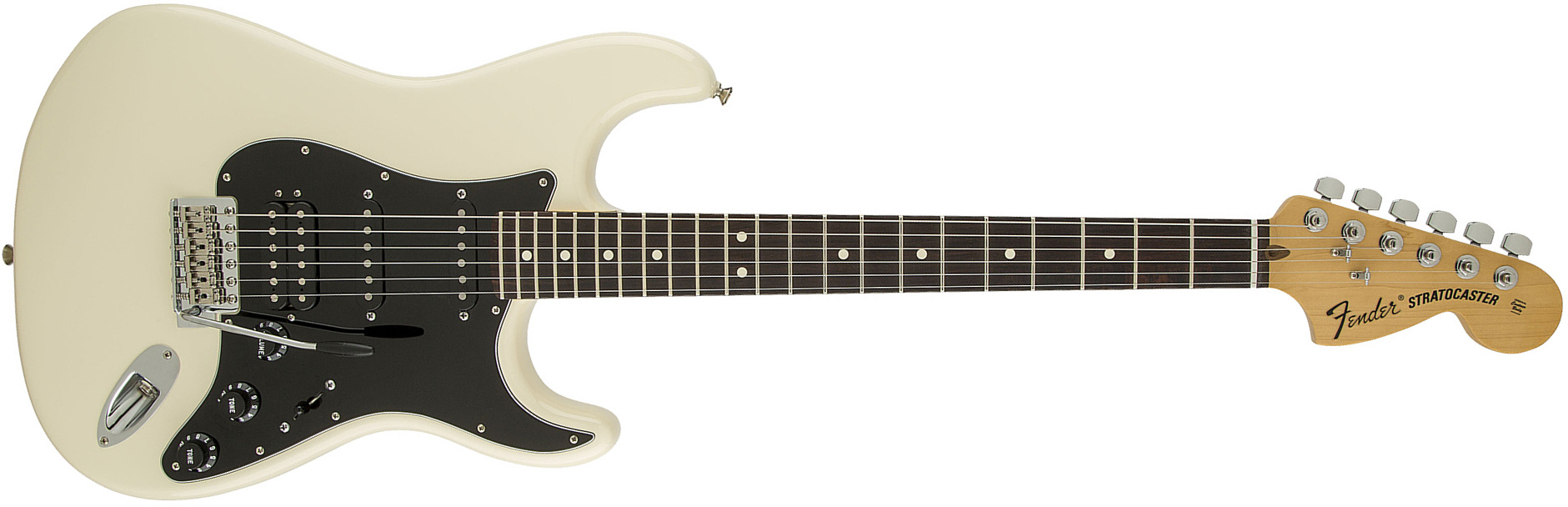 Fender Strat American Special Hss Usa Rw - Olympic White - Guitare Électrique Forme Str - Main picture