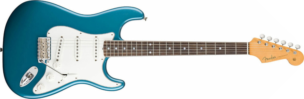 Fender Strat Eric Johnson Usa Sss Rw - Lucerne Aqua Firemist - Guitare Électrique Forme Str - Main picture