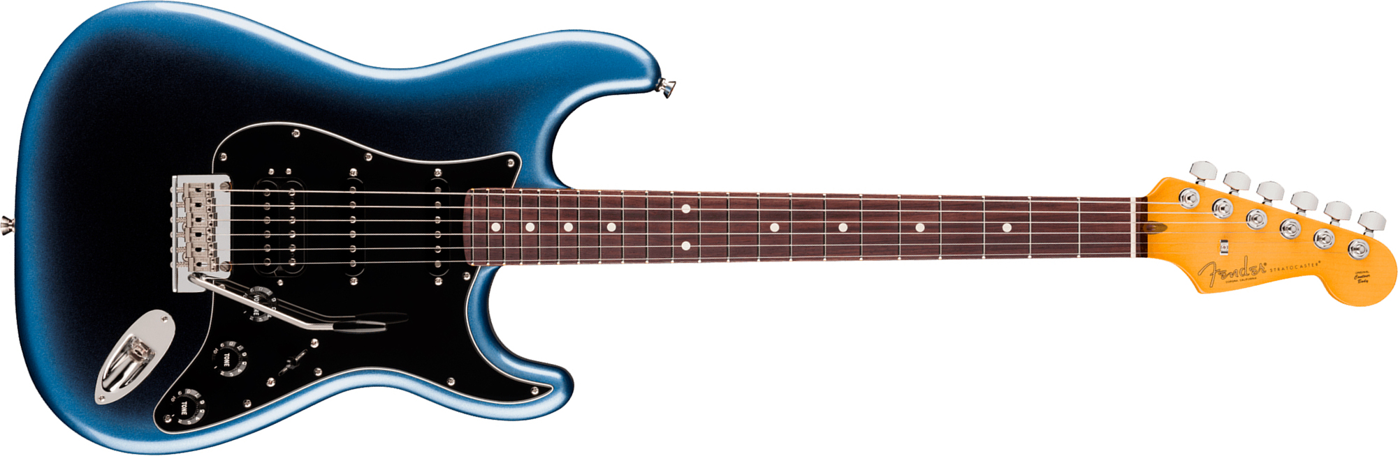Fender Strat Hss American Pro. Usa Hss Trem Rw - Dark Night - Guitare Électrique Forme Str - Main picture