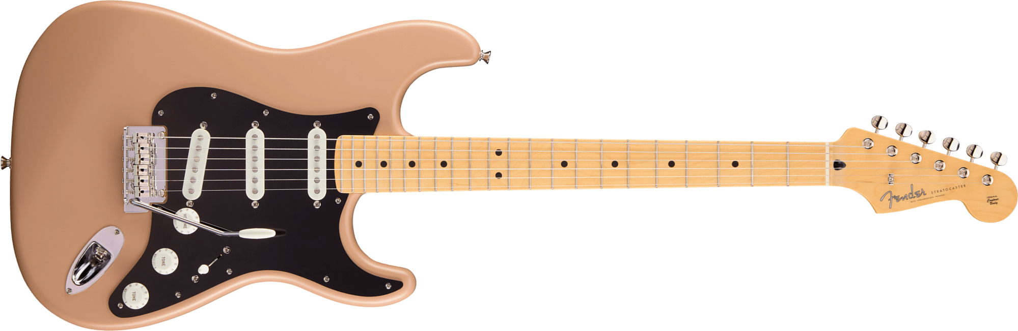 Fender Strat Hybrid Ii Mij Ltd Jap 3s Trem Mn - Sahara Taupe - Guitare Électrique Forme Str - Main picture