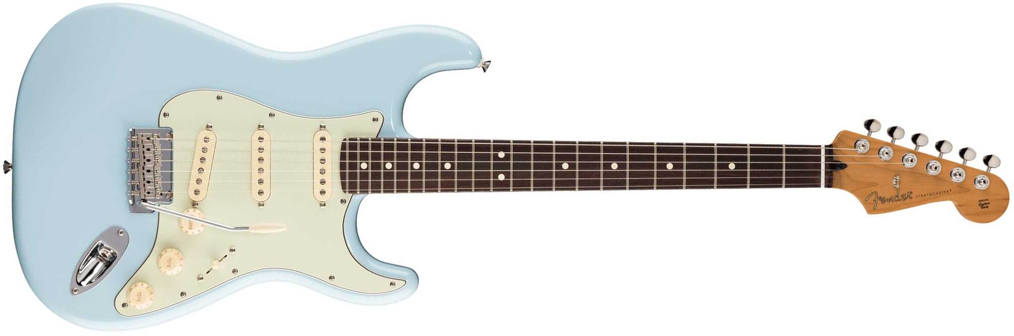 Fender Strat Player Ii Ltd 3s Trem Rw - Sonic Blue - Guitare Électrique Forme Str - Main picture
