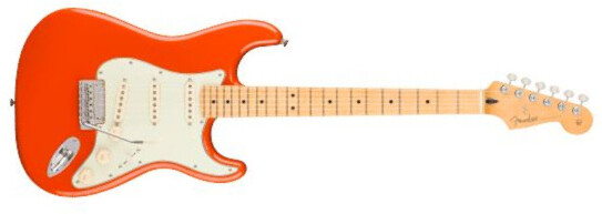 Fender Strat Player Ii Mex Trem 3s Mn - Rallye Orange - Guitare Électrique Forme Str - Main picture
