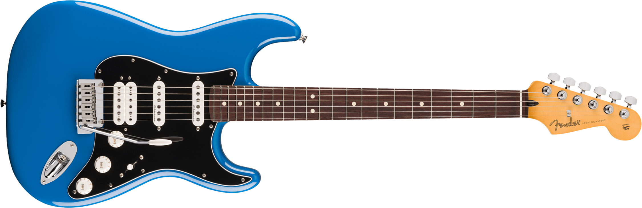 Fender Strat Player Ii Modified Mex Hss Trem Rw - Electric Blue - Guitare Électrique Forme Str - Main picture
