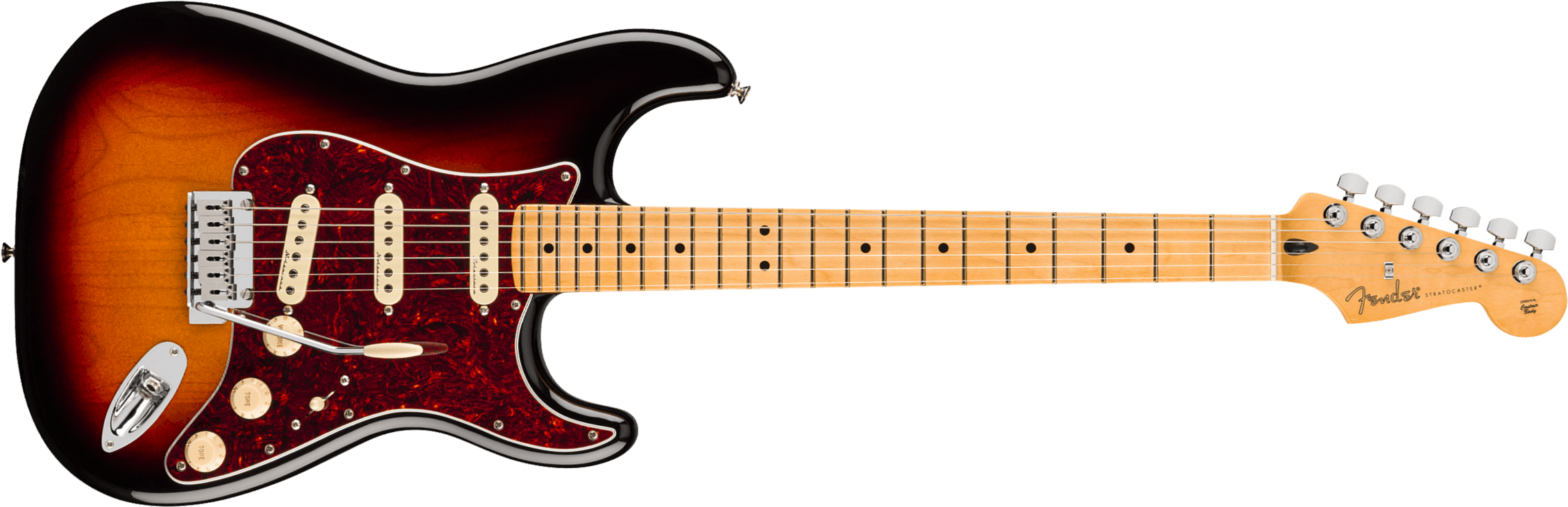 Fender Strat Player Ii Modified Mex 3s Trem Mn - 3-color Sunburst - Guitare Électrique Forme Str - Main picture