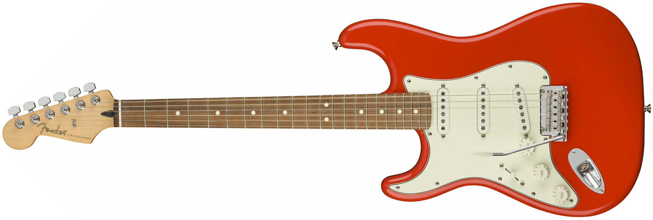 Fender Strat Player Lh Gaucher Mex Sss Pf - Sonic Red - Guitare Électrique Gaucher - Main picture