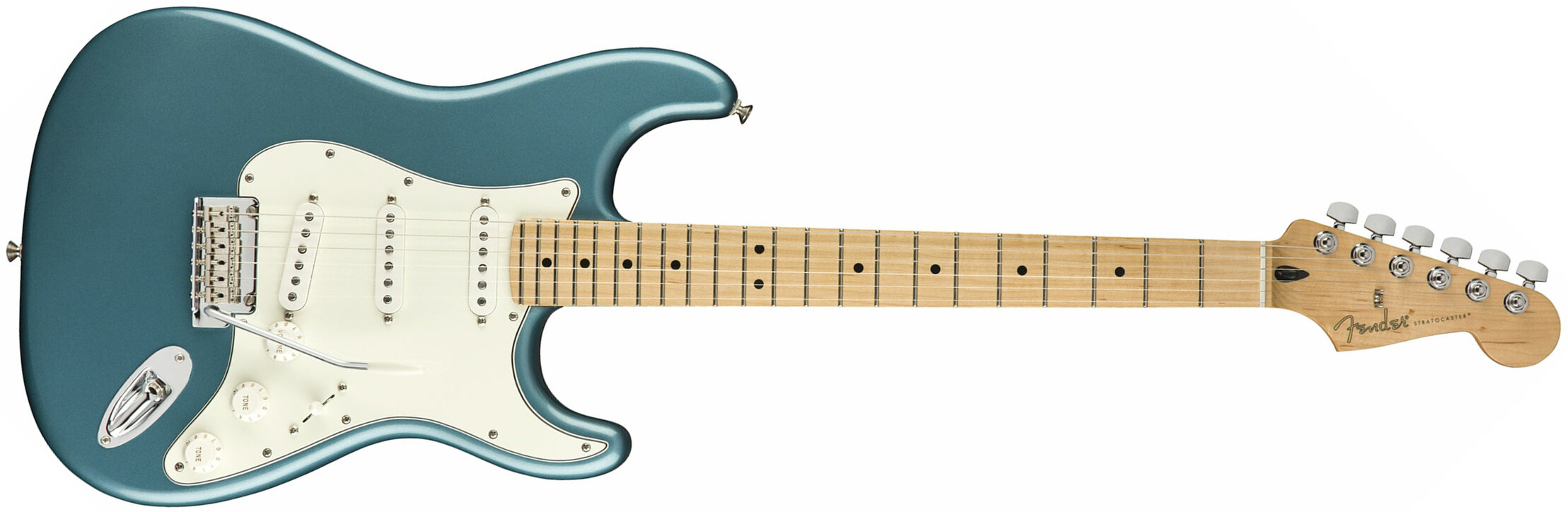 Fender Strat Player Mex Sss Mn - Tidepool - Guitare Électrique Forme Str - Main picture