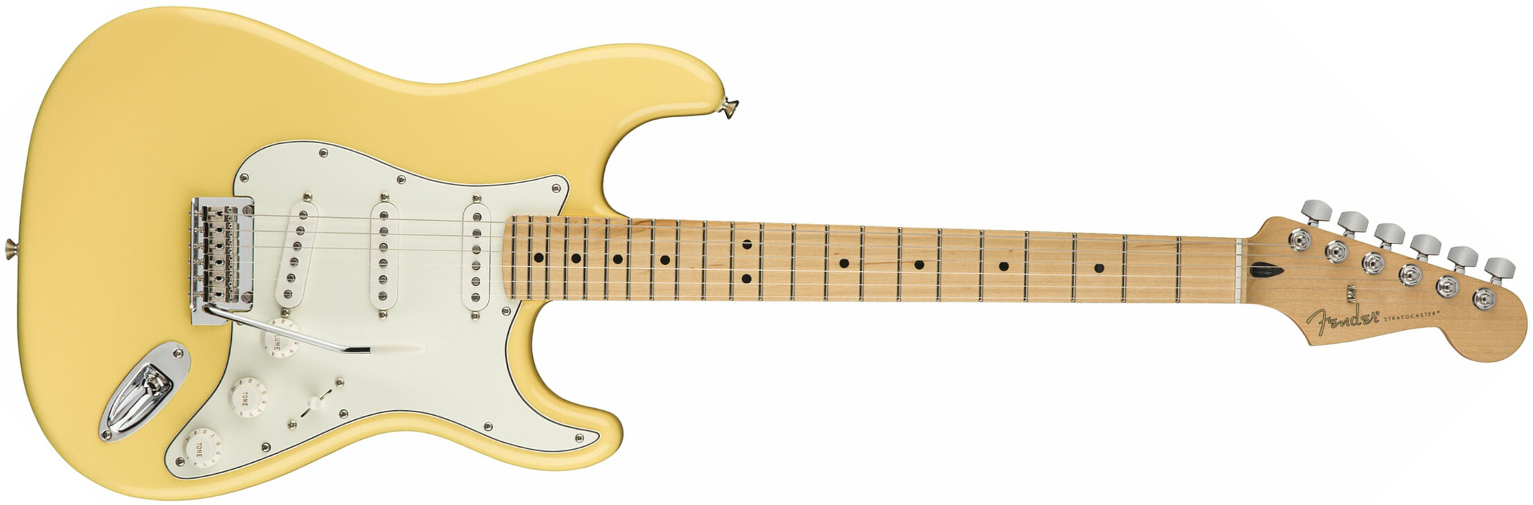 Fender Strat Player Mex Sss Mn - Buttercream - Guitare Électrique Forme Str - Main picture