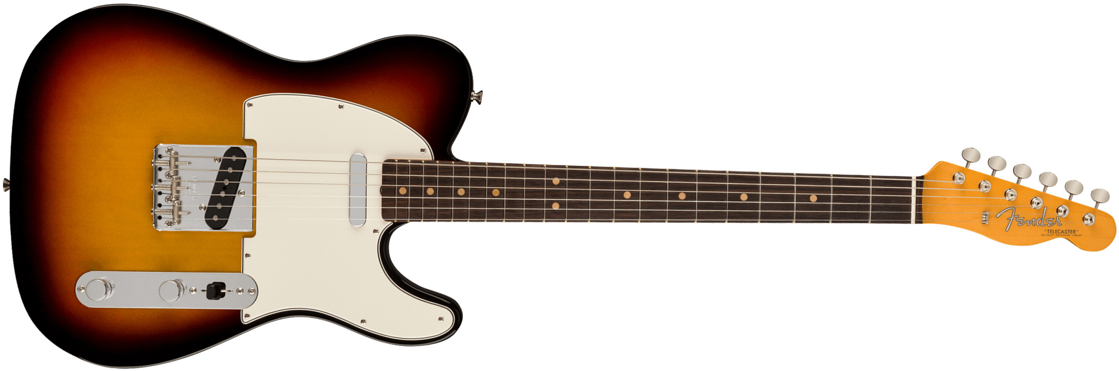 Fender Tele 1963 American Vintage Ii Usa 2s Ht Rw - 3-color Sunburst - Guitare Électrique Forme Tel - Main picture