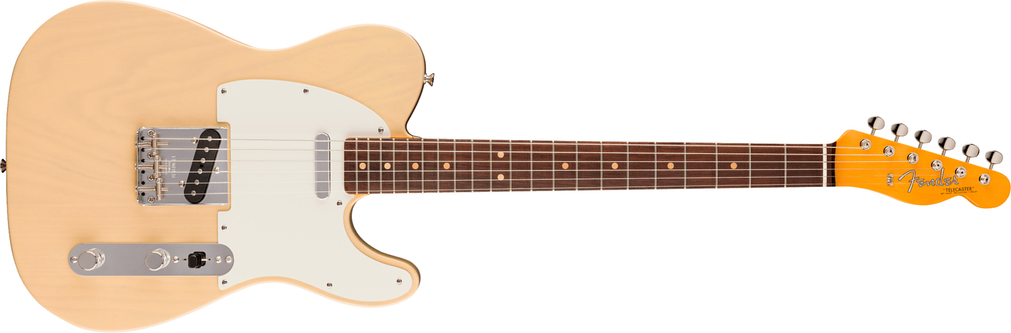 Fender Tele 1963 American Vintage Ii Usa 2s Ht Rw - Vintage Blonde - Guitare Électrique Forme Tel - Main picture