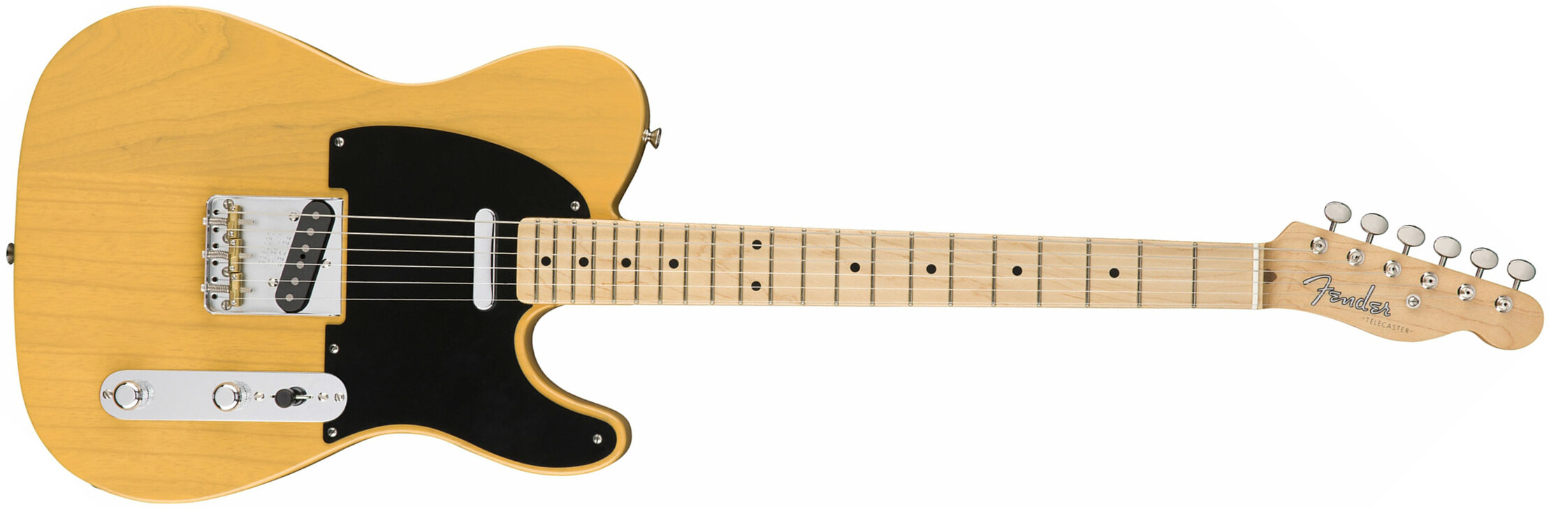 Fender Tele '50s American Original Usa Mn - Butterscotch Blonde - Guitare Électrique Forme Tel - Main picture