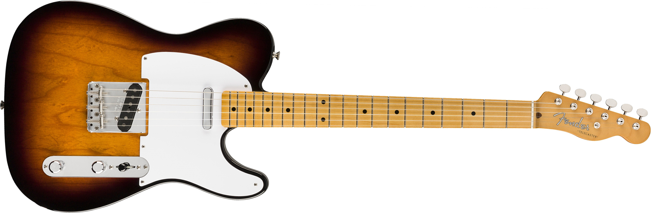 Fender Tele 50s Vintera Vintage Mex Mn - 2-color Sunburst - Guitare Électrique Forme Tel - Main picture