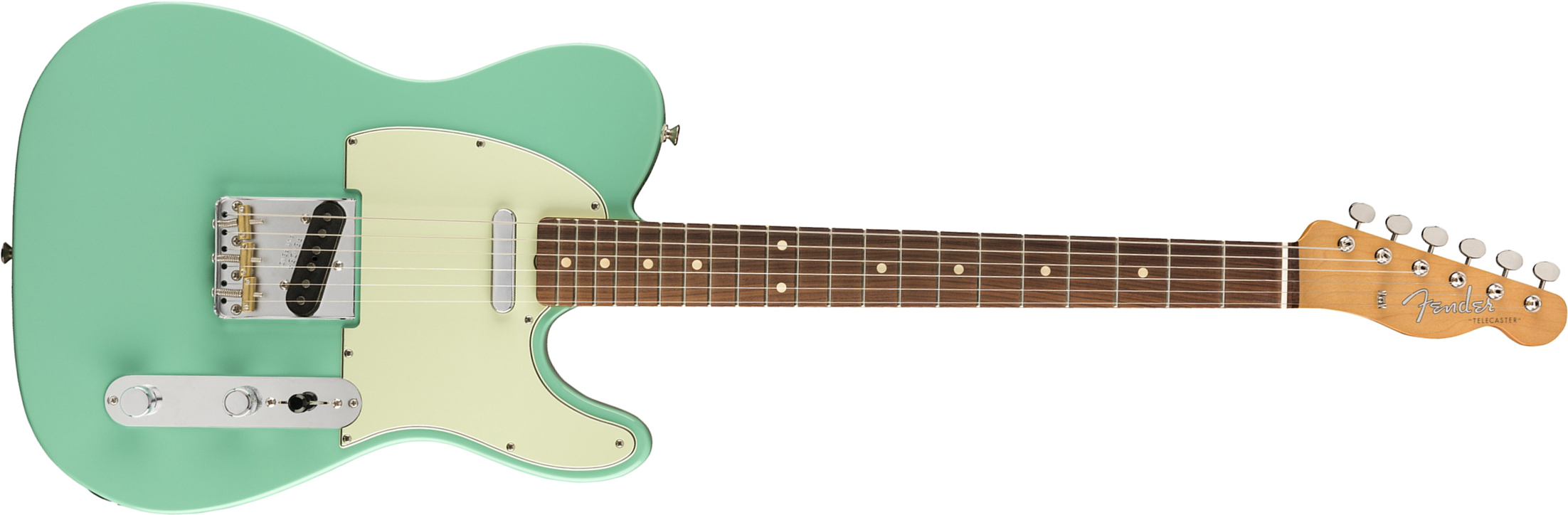 Fender Tele 60s Vintera Modified Mex Pf - Seafoam Green - Guitare Électrique Forme Tel - Main picture