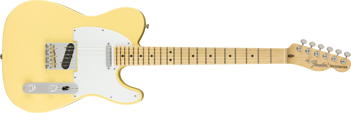 Fender Tele American Performer Usa Mn - Vintage White - Guitare Électrique Forme Tel - Main picture
