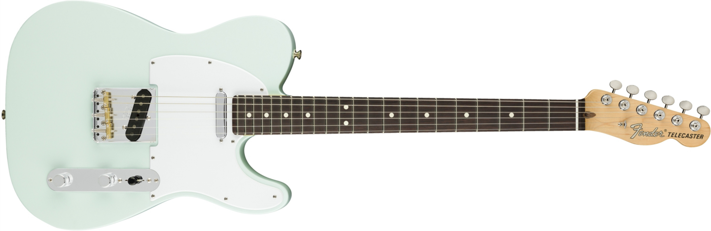 Fender Tele American Performer Usa Rw - Satin Sonic Blue - Guitare Électrique Forme Tel - Main picture