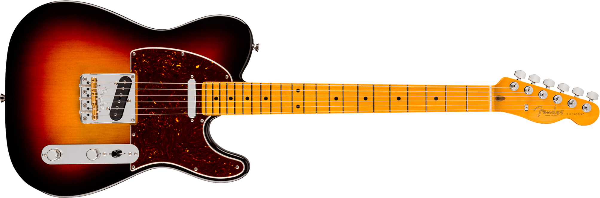 Fender Tele American Pro. Usa  2s Ht Mn - 3-color Sunburst - Guitare Électrique Forme Tel - Main picture