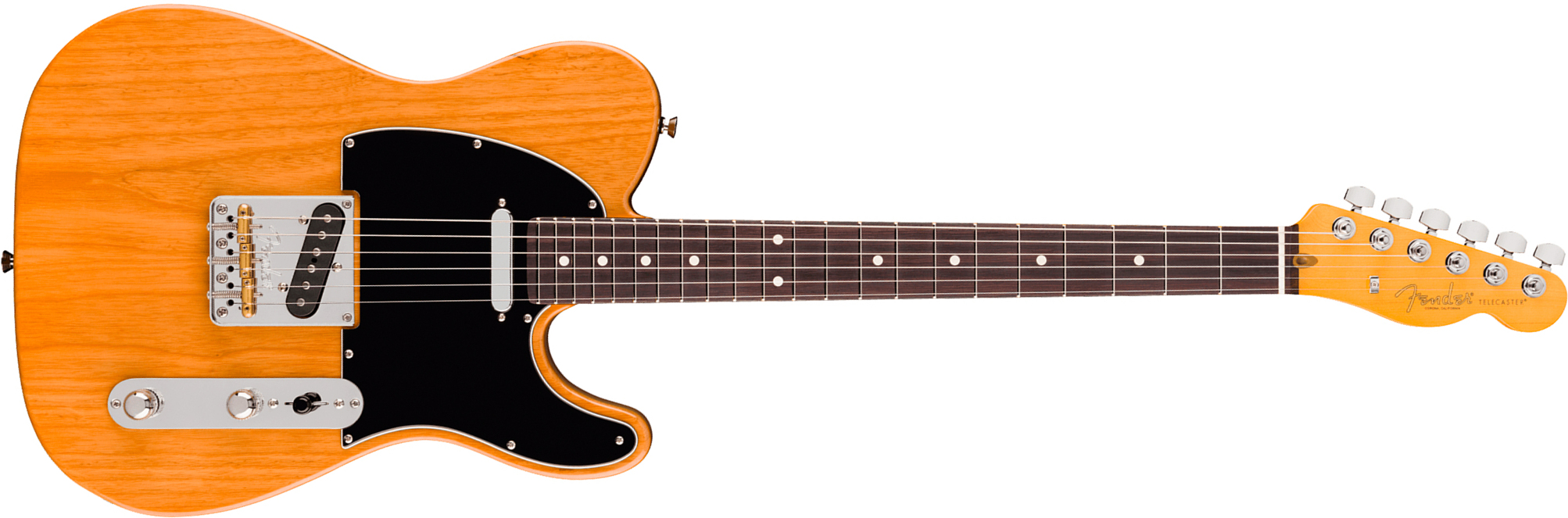 Fender Tele American Pro. Usa  2s Ht Rw - Natural - Guitare Électrique Forme Tel - Main picture