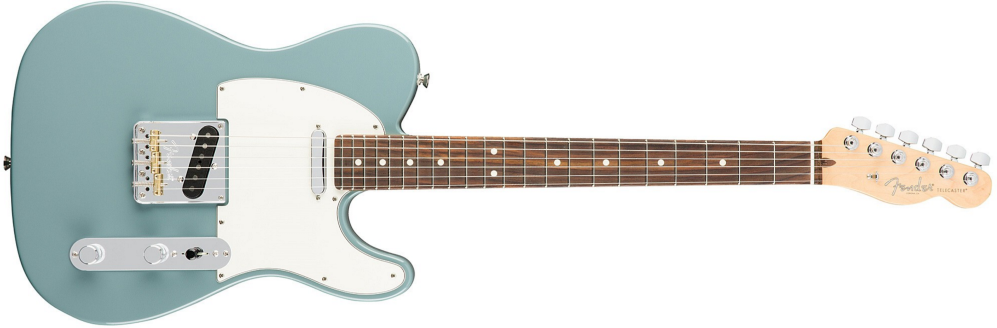 Fender Tele American Professional 2s Usa Rw - Sonic Grey - Guitare Électrique Forme Str - Main picture
