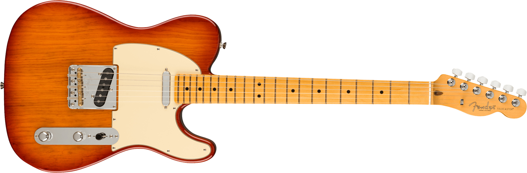Fender Tele American Professional Ii Usa Mn - Sienna Sunburst - Guitare Électrique Forme Tel - Main picture