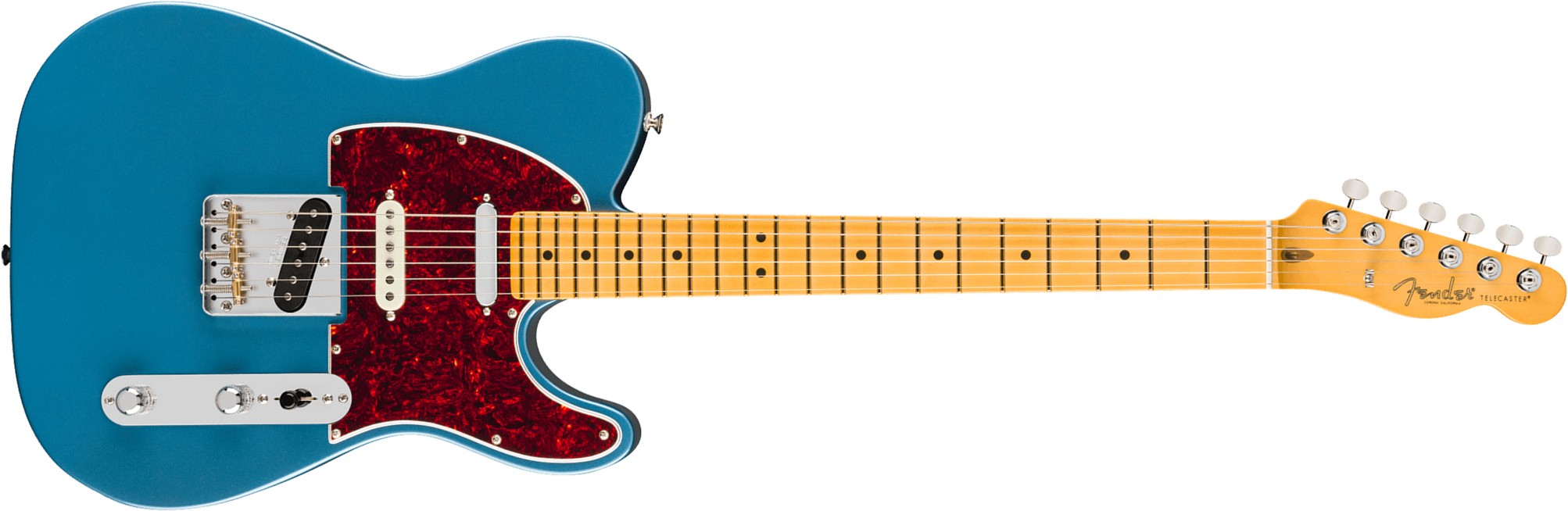 Fender Tele Classic Hotshot American Pro Usa 3s Ht Rw - Faded Lake Placid Blue - Guitare Électrique Forme Tel - Main picture
