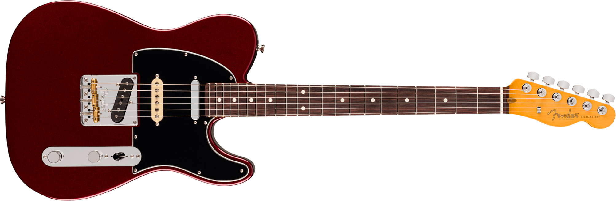 Fender Tele Hot Shot American Pro. Usa  2s Ht Rw - Oxblood - Guitare Électrique Forme Tel - Main picture