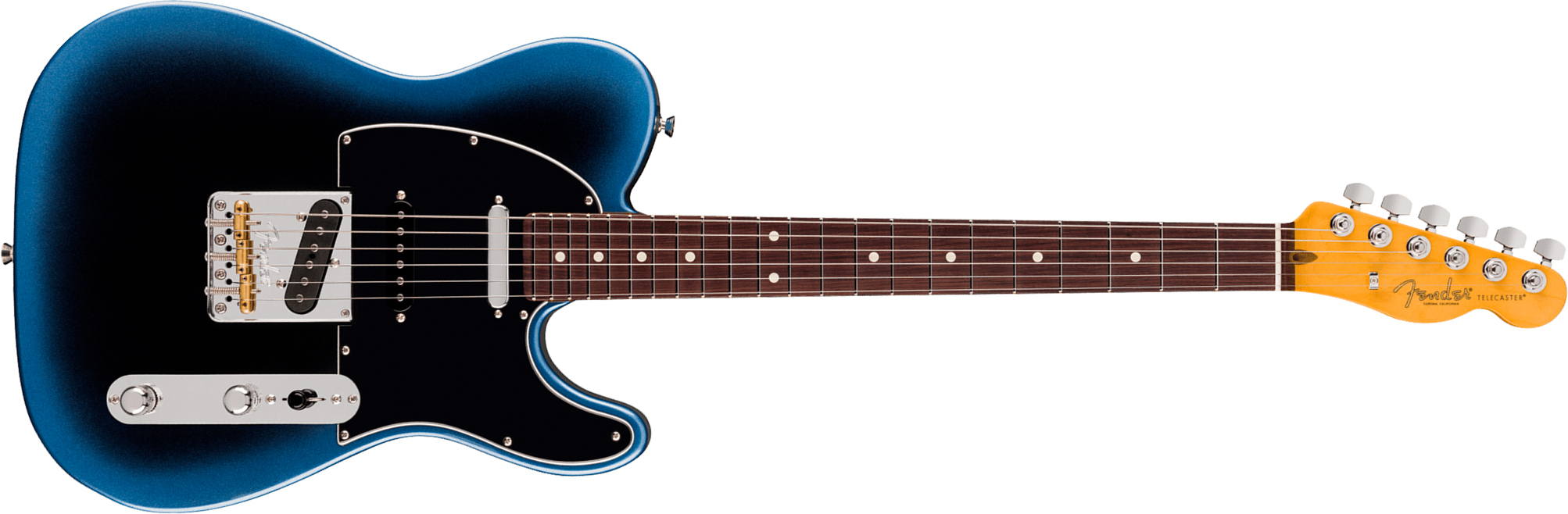 Fender Tele Hot Shot American Pro. Usa  2s Ht Rw - Dark Night - Guitare Électrique Forme Tel - Main picture