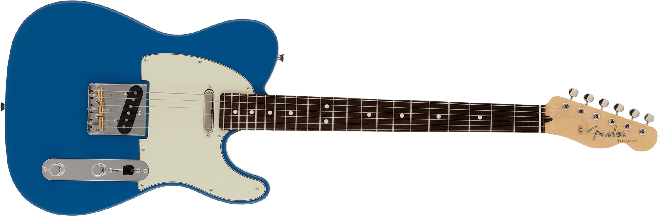 Fender Tele Hybrid Ii Jap 2s Ht Mn - Forest Blue - Guitare Électrique Forme Tel - Main picture