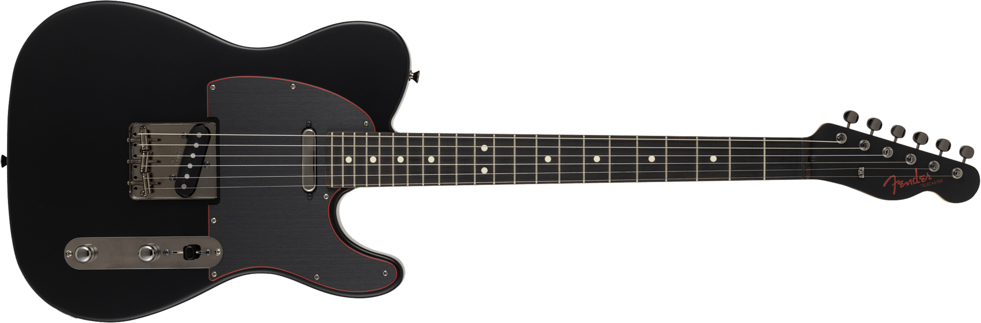 Fender Tele Hybrid Ii Mij Ltd Jap 2s Ht Rw - Black - Guitare Électrique Forme Tel - Main picture