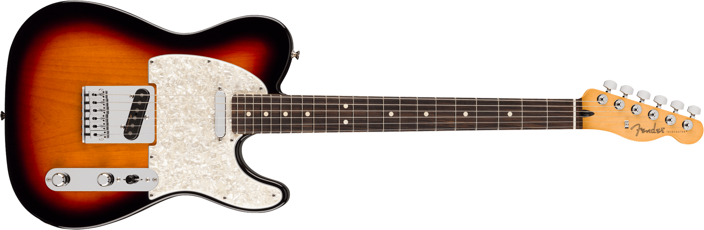 Fender Tele Player Ii Modified Mex 2s Ht Rw - 3-color Sunburst - Guitare Électrique Forme Tel - Main picture