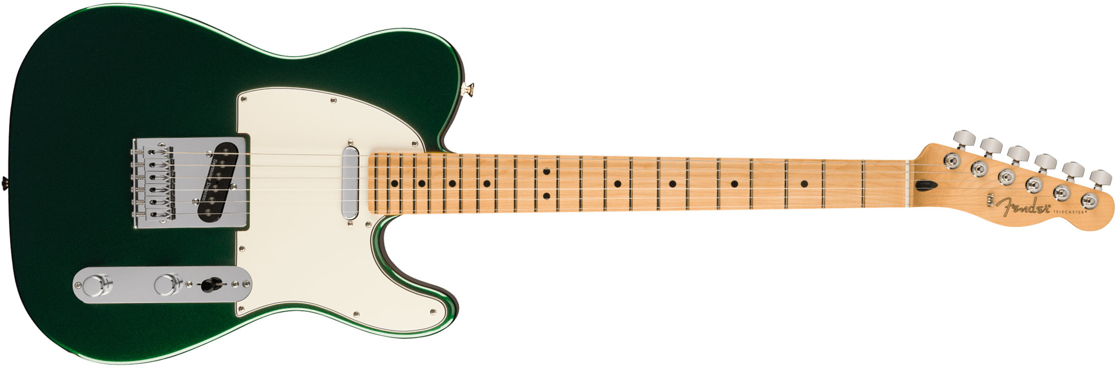 Fender Tele Player Ltd Mex 2s Seymour Duncan Mn - British Racing Green - Guitare Électrique Forme Tel - Main picture