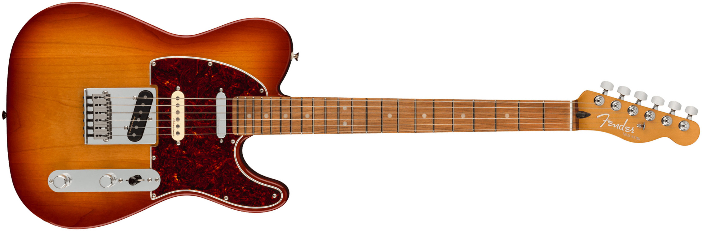 Fender Tele Player Plus Nashville Mex 2023 2s Ht Pf - Sienna Sunburst - Guitare Électrique Forme Tel - Main picture
