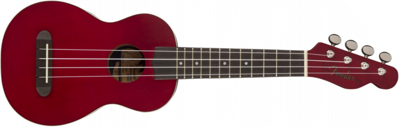 Fender Venice Soprano Ukulele - Cherry - UkulÉlÉ - Main picture