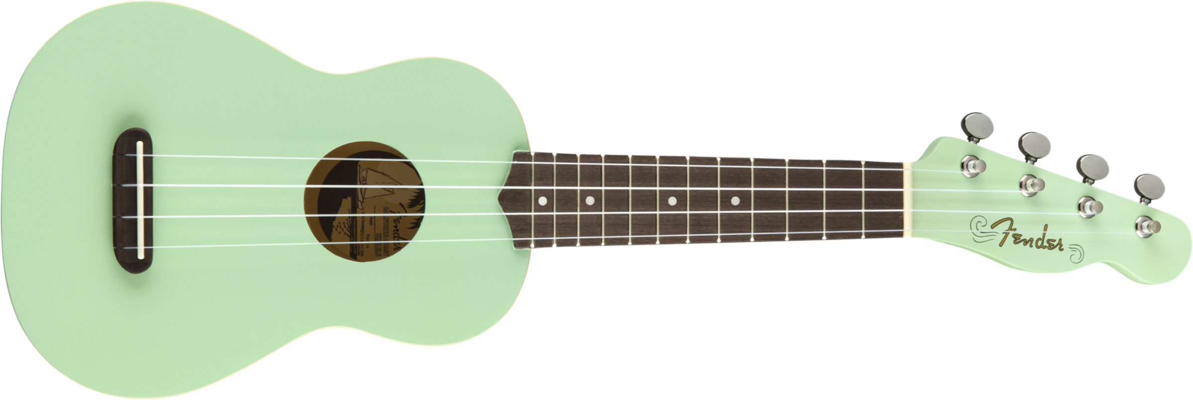 Fender Venice Soprano Ukulele - Surf Green - UkulÉlÉ - Main picture