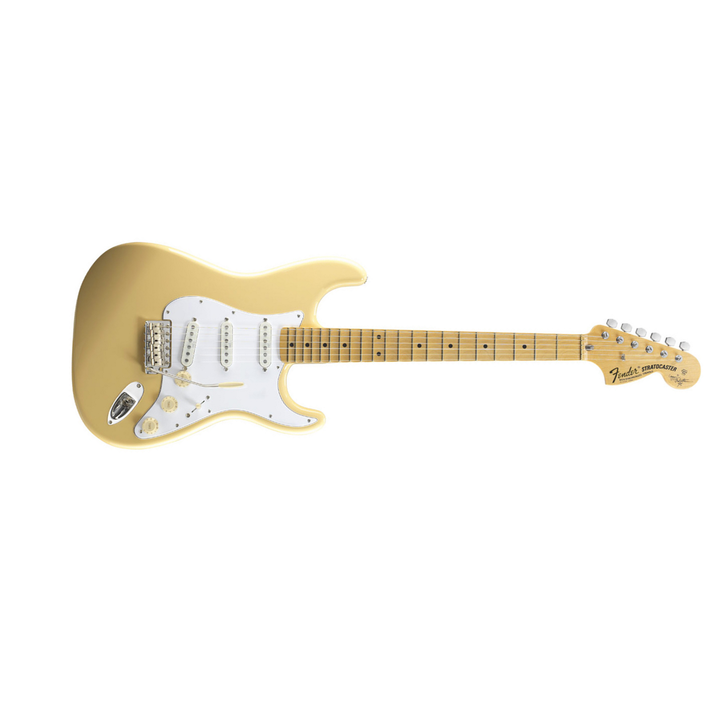 Fender Stratocaster Yngwie Malmsteen (usa, Mn) - Vintage White - Guitare Électrique Forme Str - Main picture