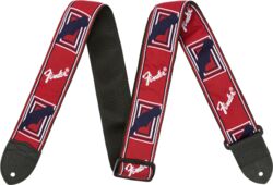 Monogrammed Strap Red/white/Blue