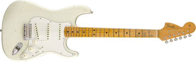 Fender Jimi Hendrix Stratocaster Voodoo Child (MN) Custom Shop - Journeyman relic olympic white 