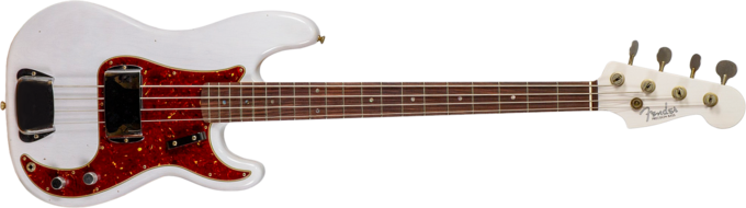 Fender Custom Shop 1960 Precision Bass #R140276 - Journeyman relic white blonde