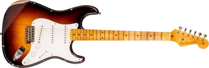 Fender Custom Shop 70th Anniversary 1954 Stratocaster Ltd #XN4158 - Relic wide-fade 2-color sunburst