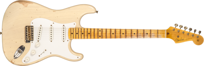 Fender Custom Shop 70th Anniversary 1954 Stratocaster #XN4342 - Relic vintage blonde