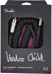 Jimi Hendrix Voodoo Child Coil Cable 30 (9.1m) - Black