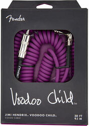 Câble Fender Jimi Hendrix Voodoo Child Coil Cable 30 (9.1m) - Purple