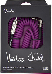 Jimi Hendrix Voodoo Child Coil Cable 30 (9.1m) - Purple