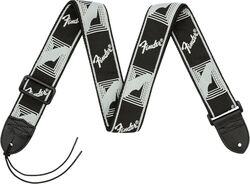 Sangle courroie Fender Monogrammed Strap Black/Light Grey/Dark Grey