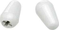 Embout sélecteur Fender Stratocaster Switch Tips - White