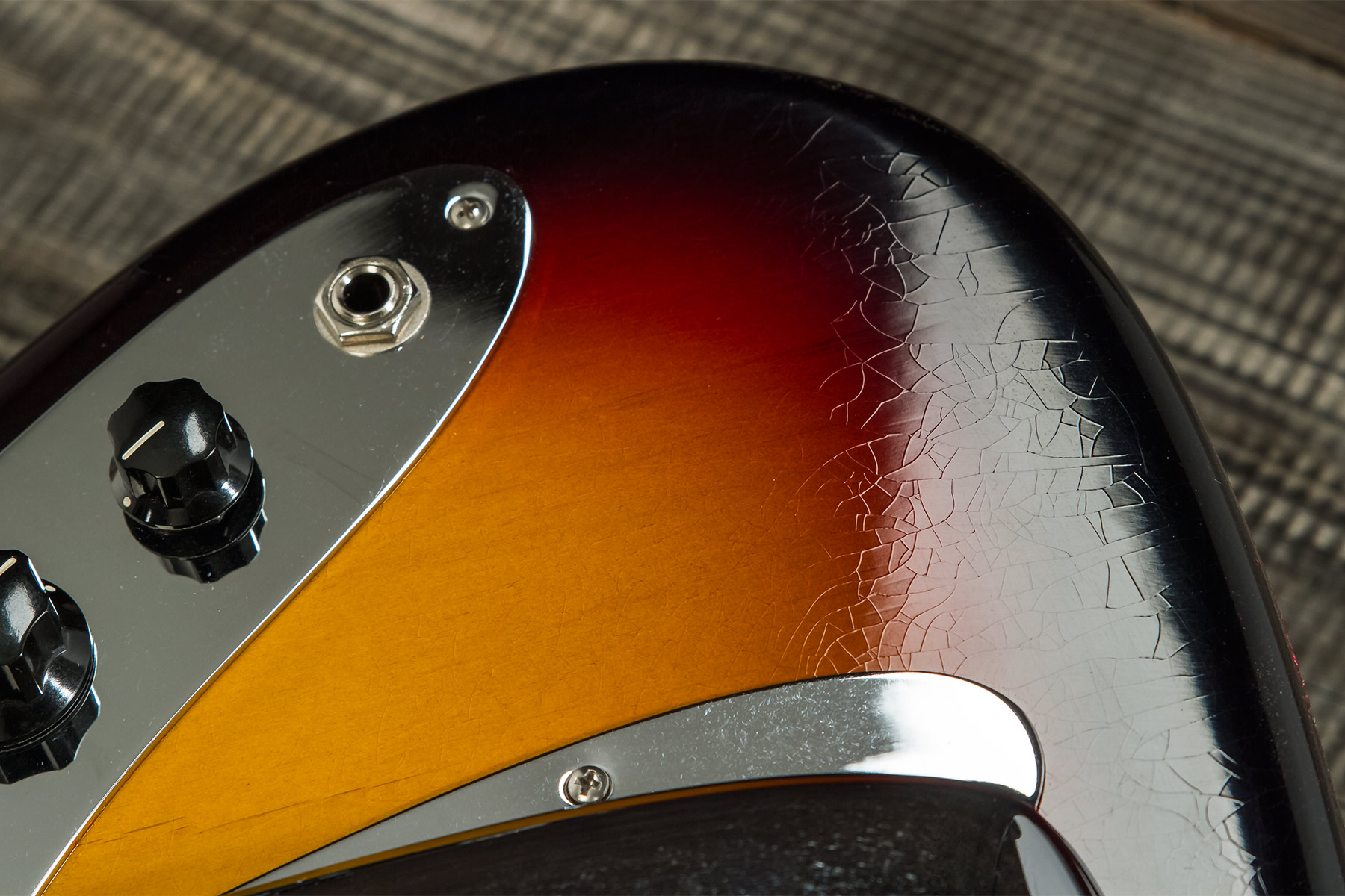 Fender Custom Shop Jazz Bass 1964 Rw #r129293 - Closet Classic 3-color Sunburst - Basse Électrique Solid Body - Variation 5