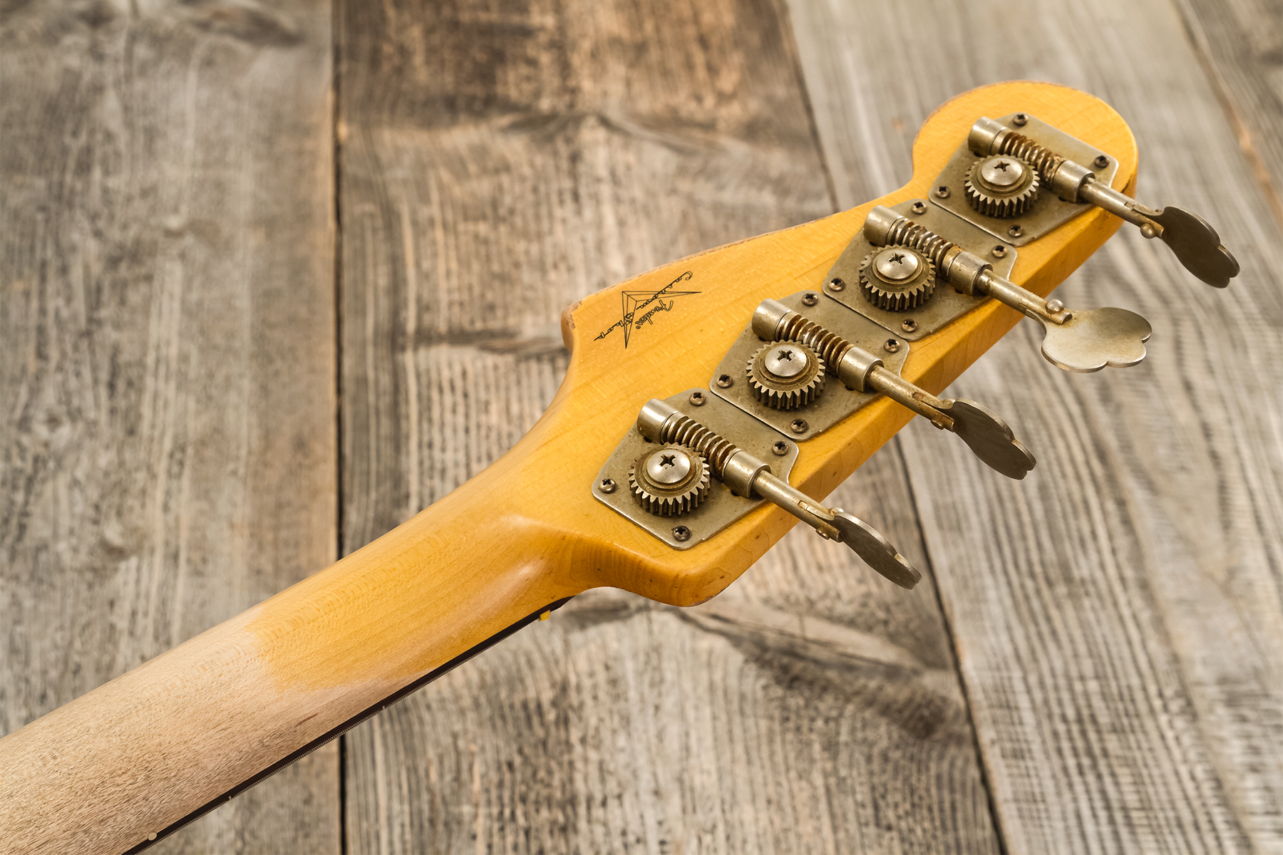 Fender Custom Shop Precision Bass 1964 Rw #r135935 - Heavy Relic Lake Placid Blue - Basse Électrique Solid Body - Variation 9